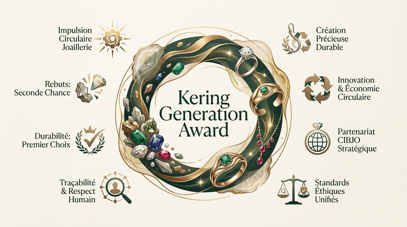 Kering Generation Award joaillerie durable et économie circulaire