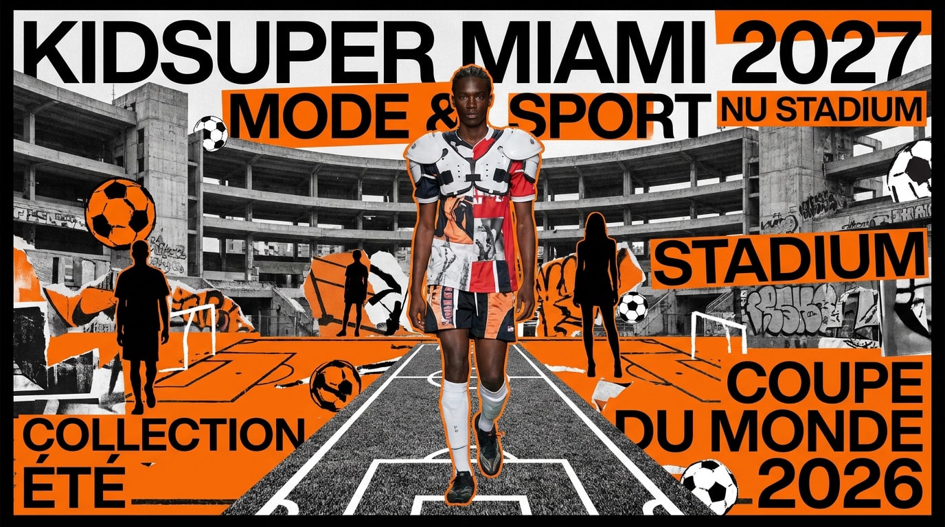 Défilé KidSuper au Nu Stadium de Miami pour la collection printemps-été 2027