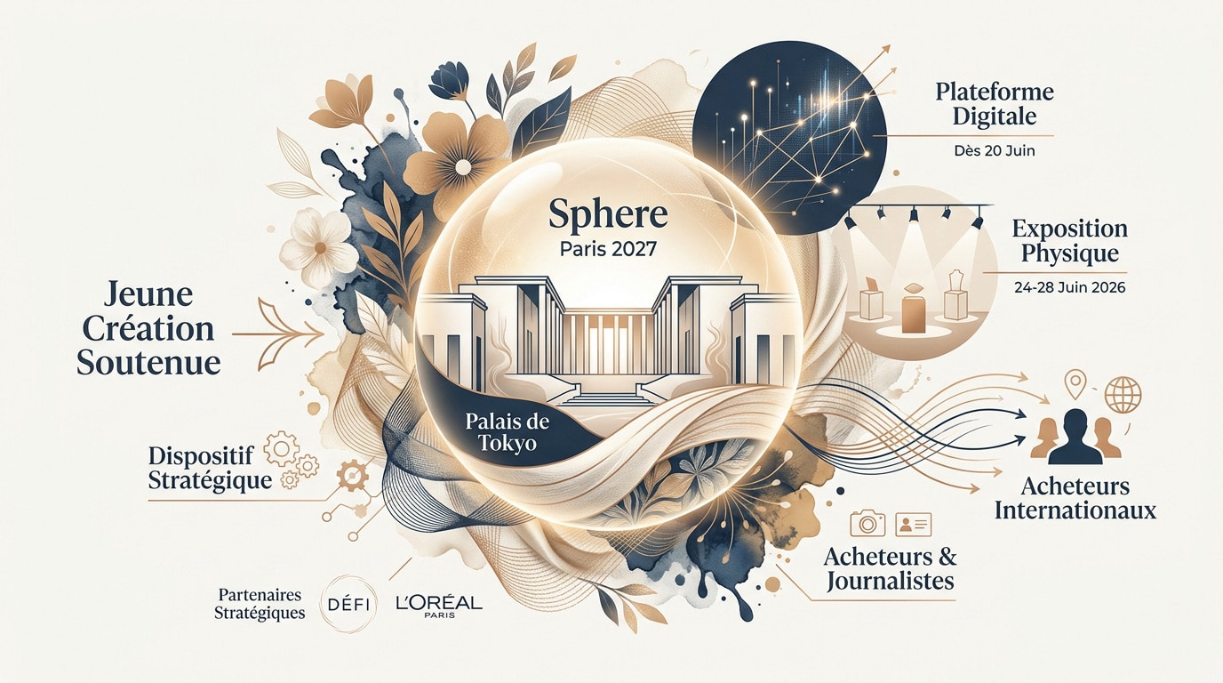 Showroom Sphere au Palais de Tokyo pour la saison printemps-été 2027
